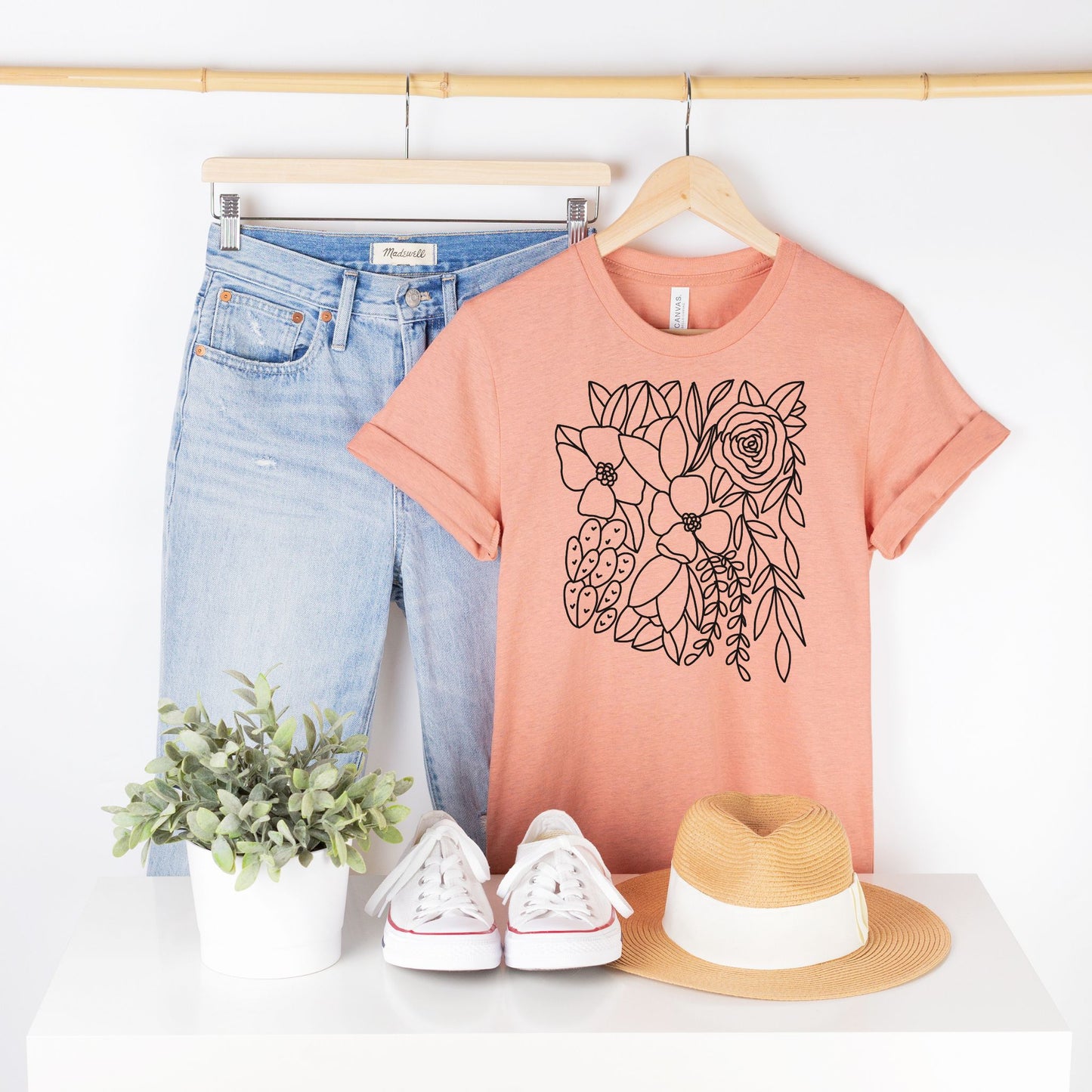 Arizona Floral State Graphic Tee