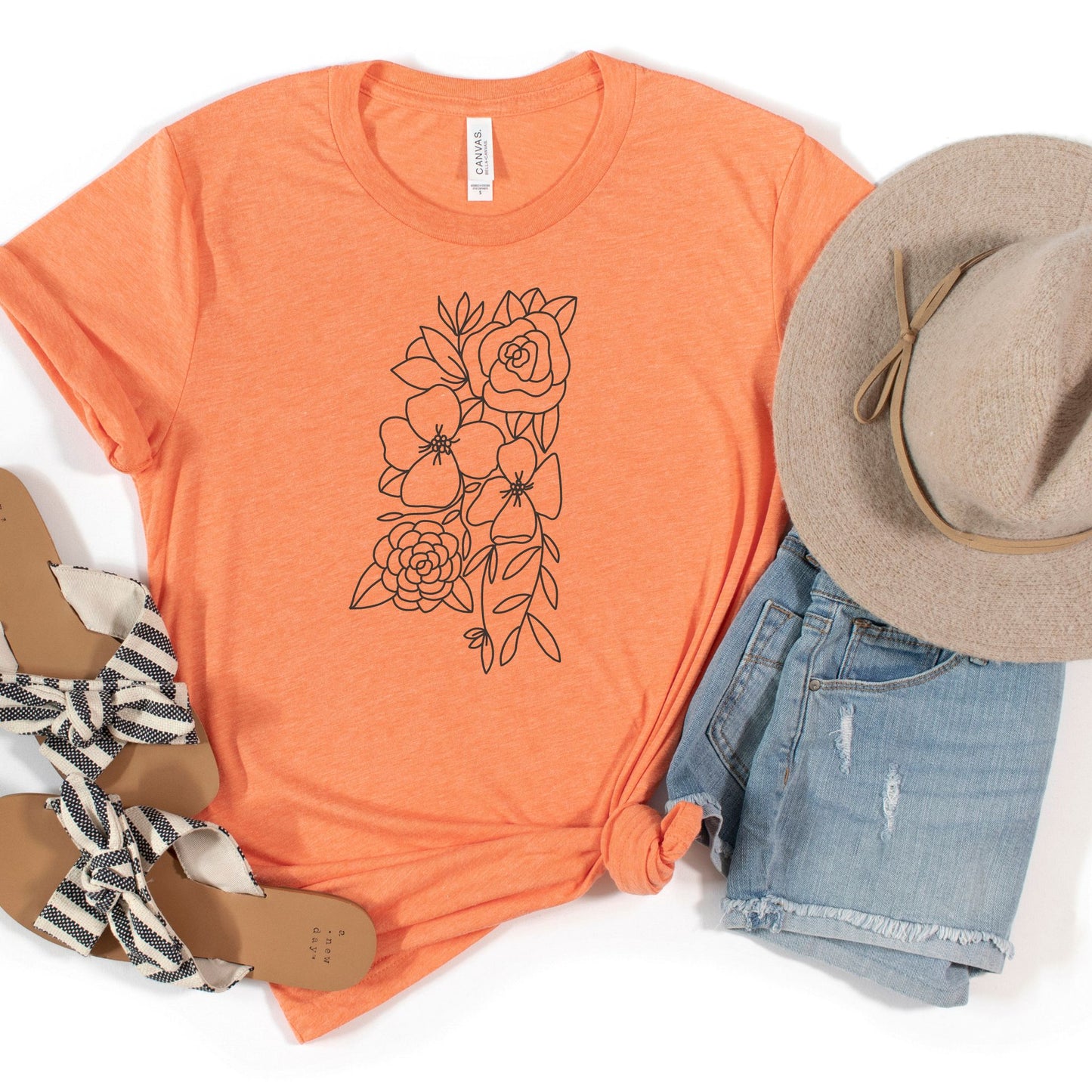 Mississippi Floral State Graphic Tee
