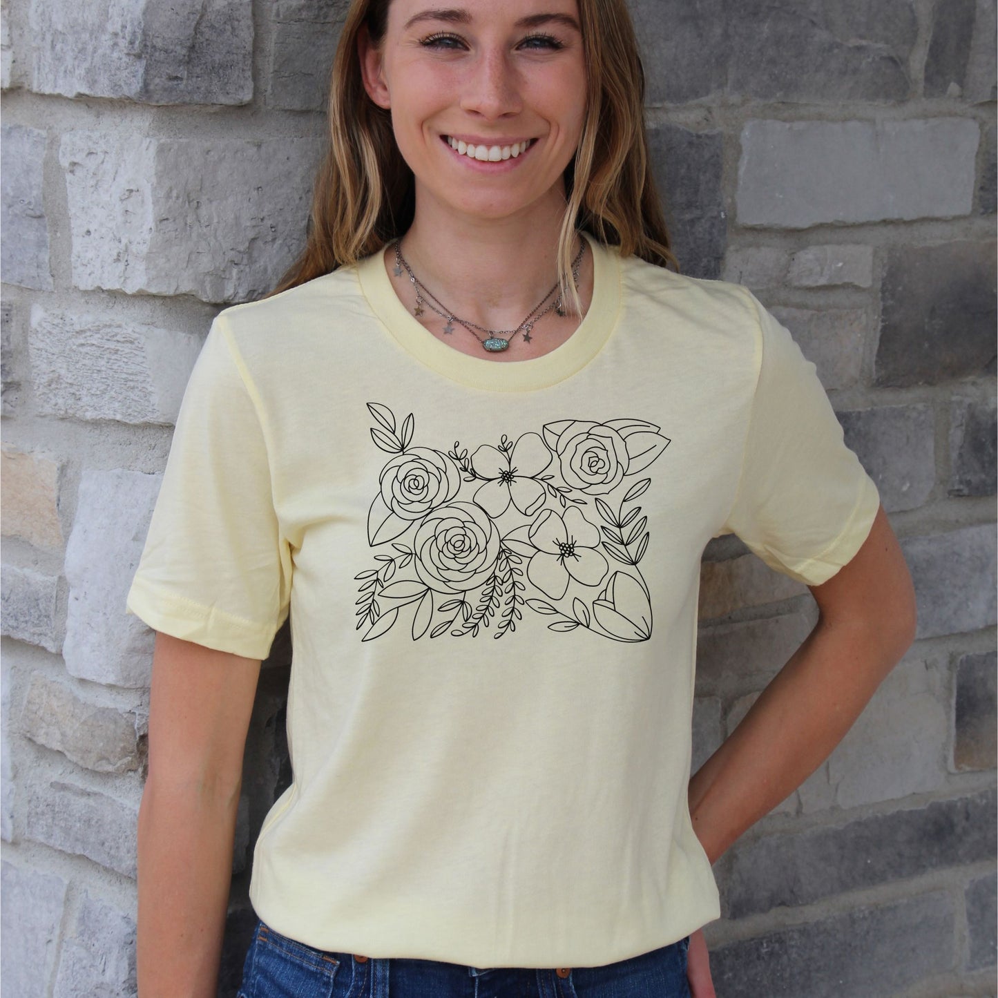 Oregon Floral State Graphic Tee
