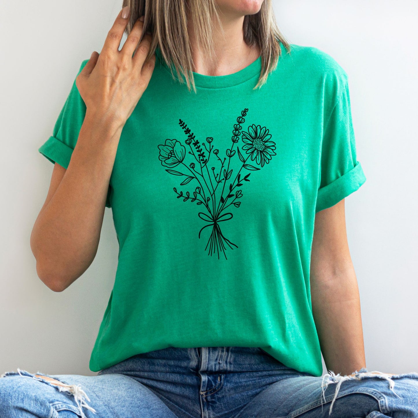 Wildflower Bouquet Graphic Tee