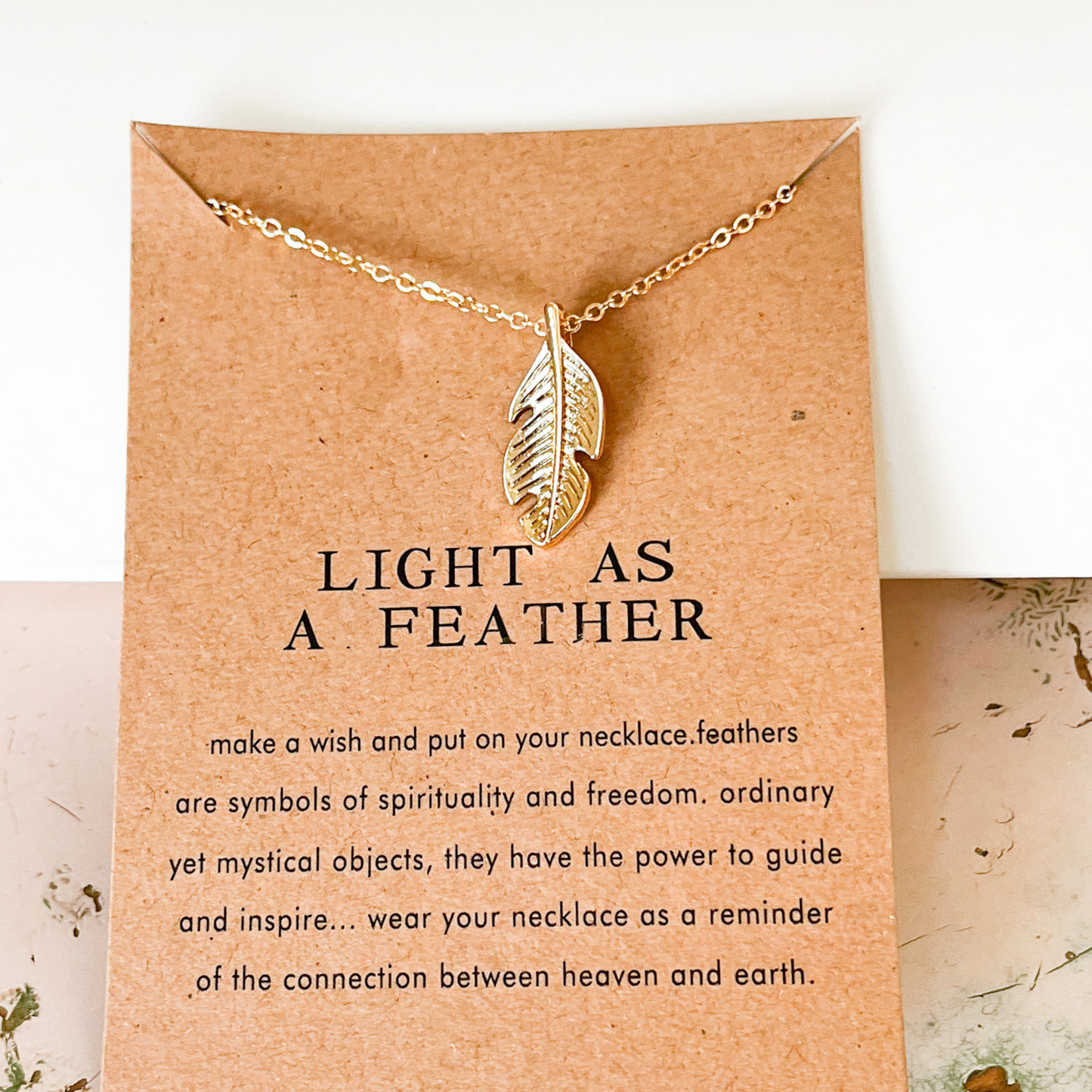 Feather Necklace