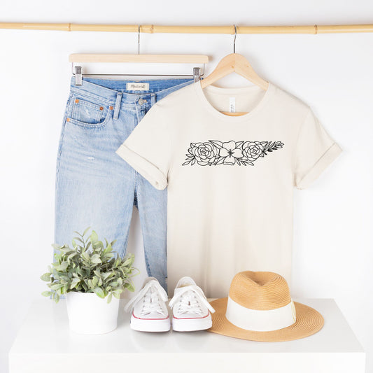 Tennessee Floral State Graphic Tee
