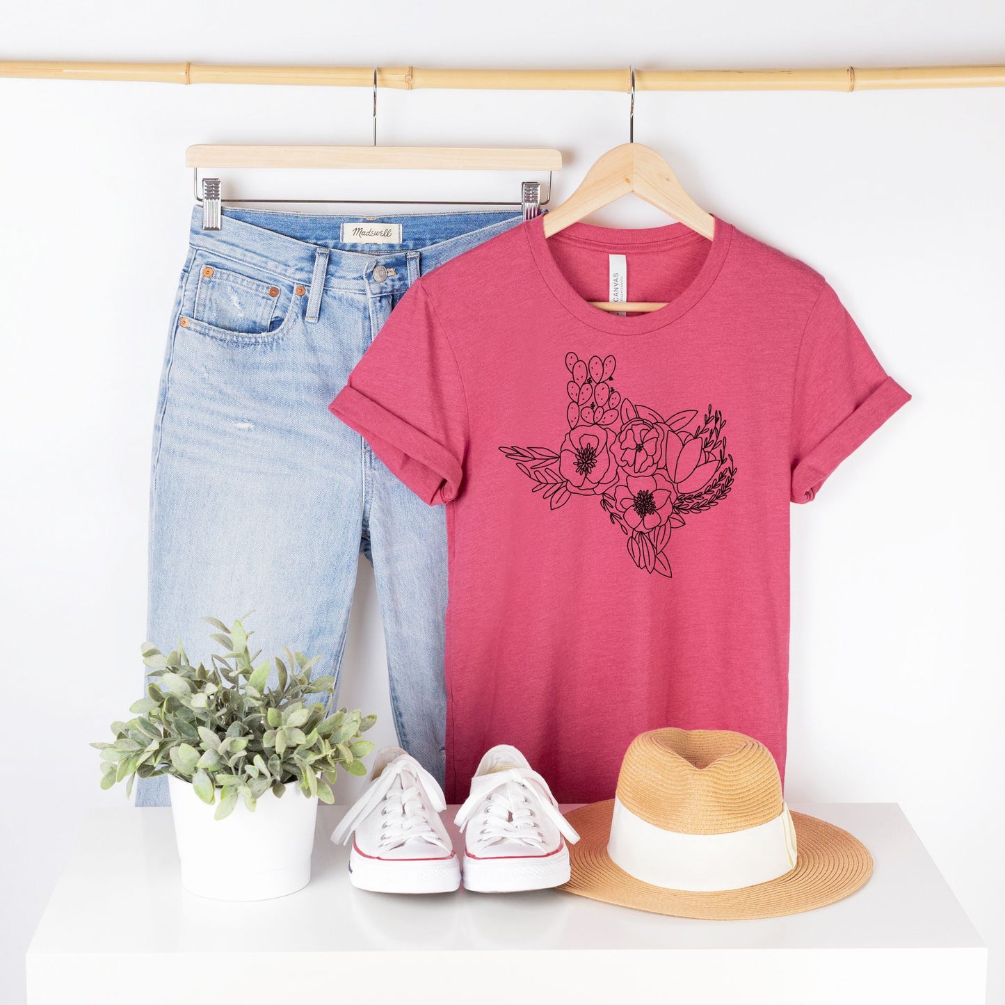 Texas Floral State Graphic Tee