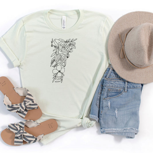 Vermont Floral State Graphic Tee