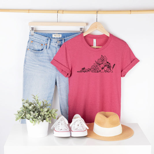 Virginia Floral State Graphic Tee