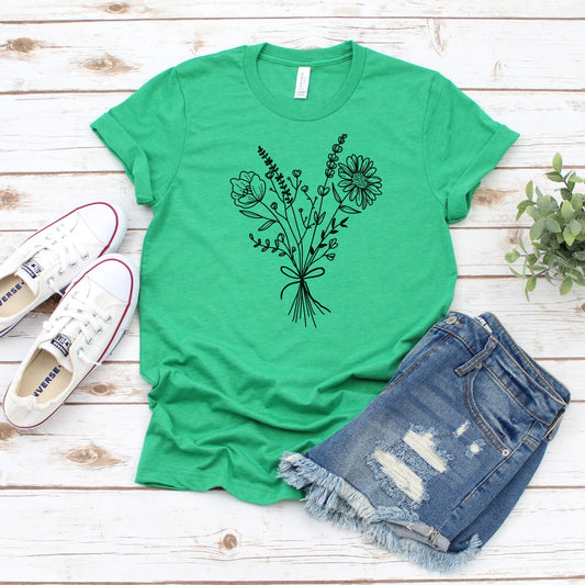 Wildflower Bouquet Graphic Tee