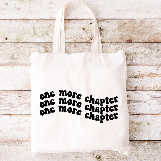 One More Chapter Tote Bag